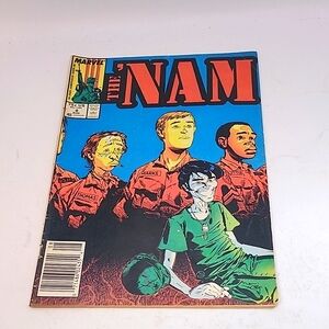 Vintage 1987 Marvel Comic The 'Nam #9